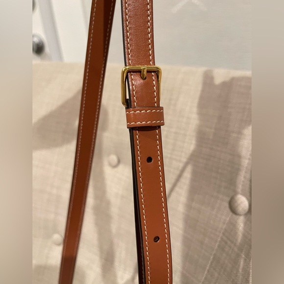 Celine Medium Folco Bag in Triomphe - Picture 7 of 8